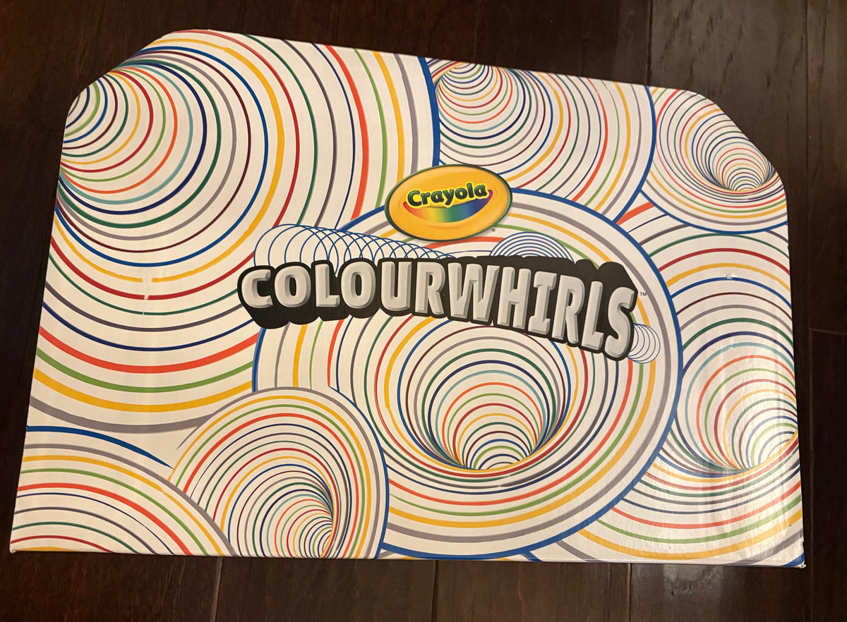 #25 Crayola Colorwhirls battlefield with 2 extra Colorwhirls