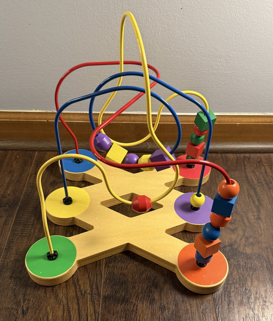 #103 Melissa and Doug Bead Wire Maze