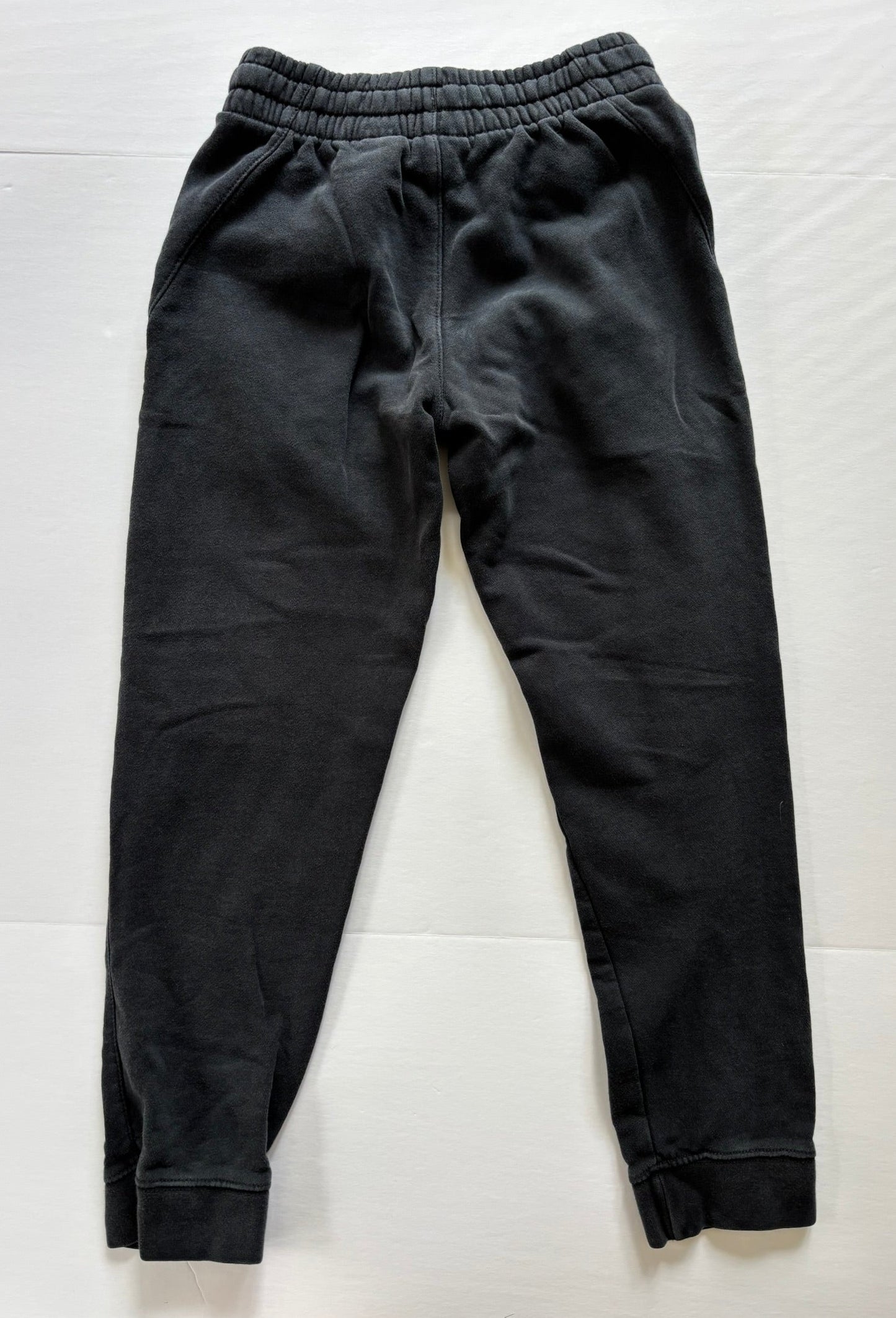 #101 Nike Black Logo Sweatpants Pants Boys Size Small