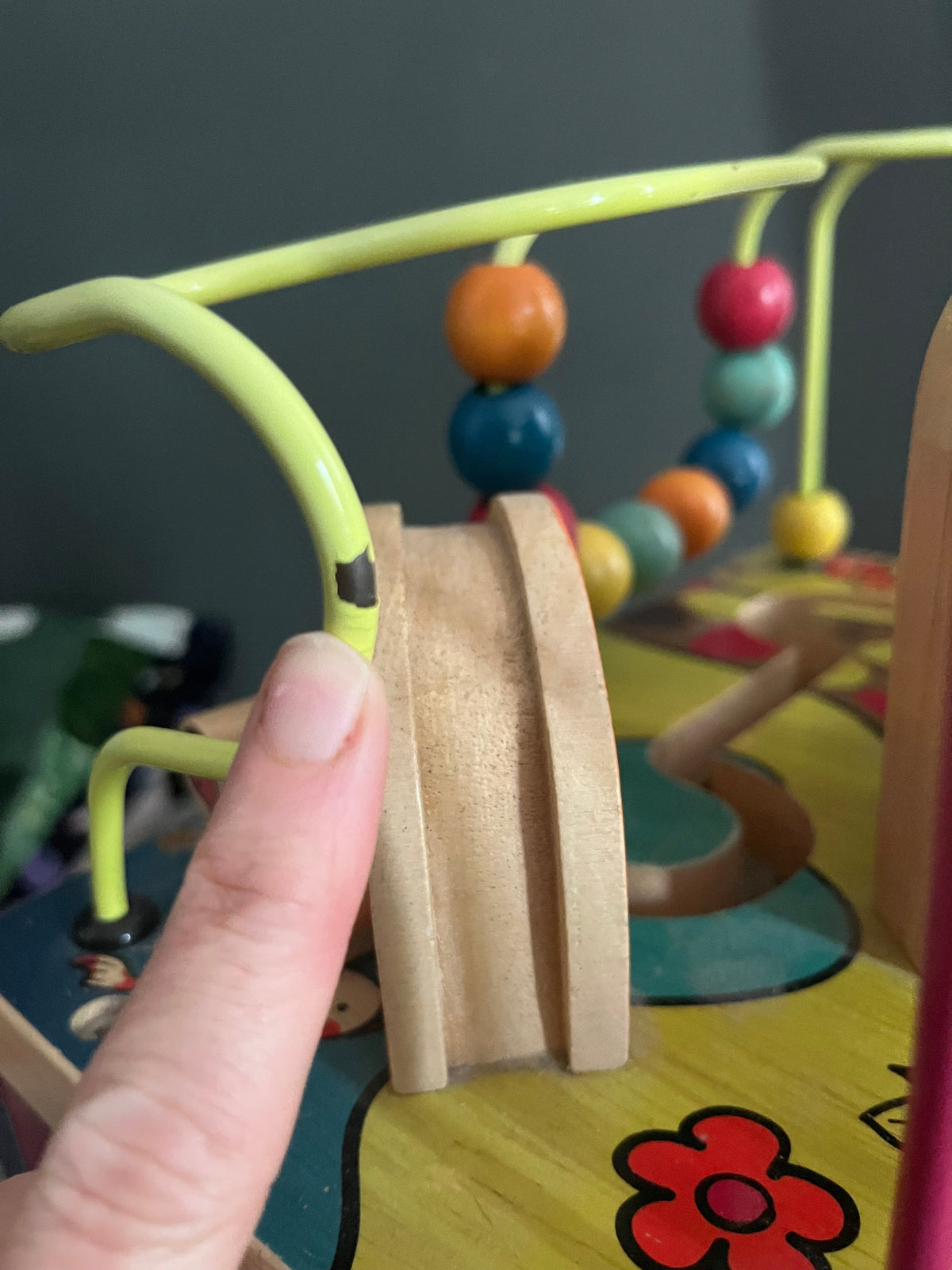 Seller #13 B Toys Zany Zoo Wooden Activity Cube