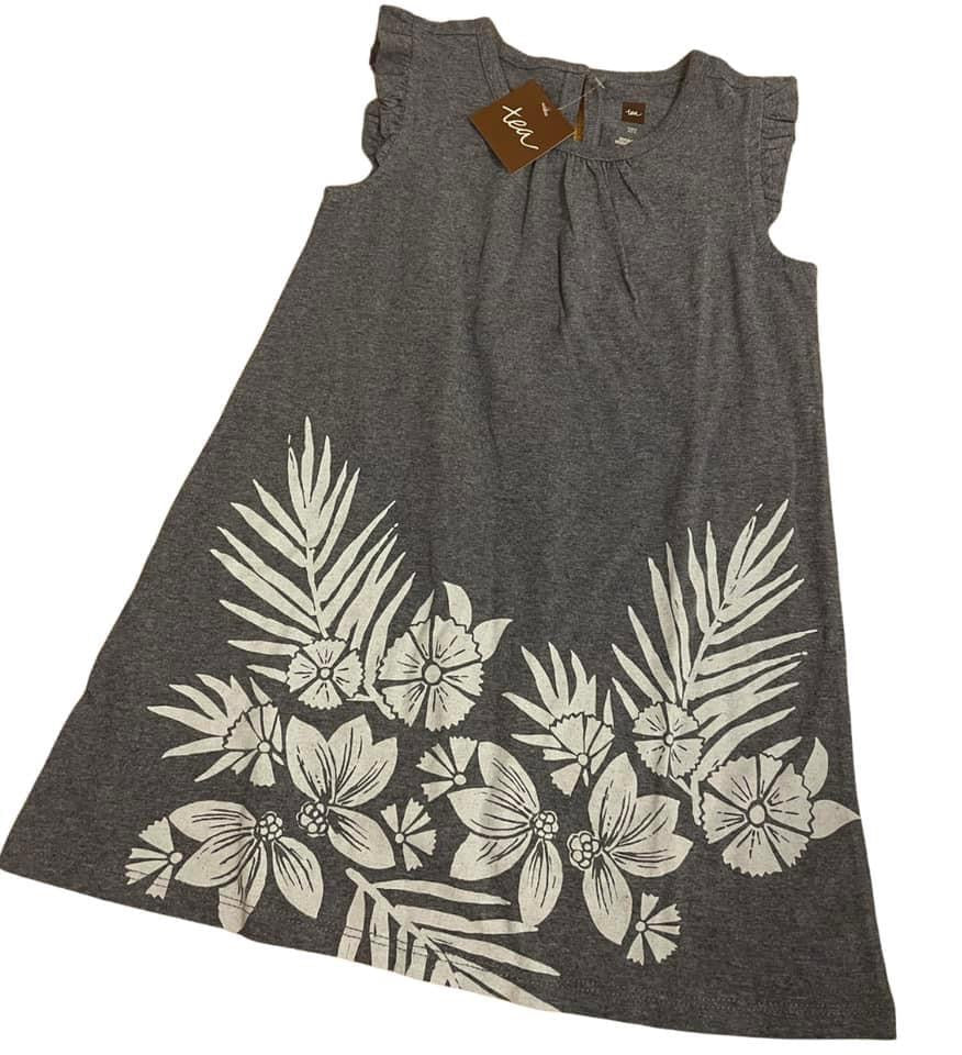 Seller 118 - NEW- Tea collection - blue flower dress - size 3T