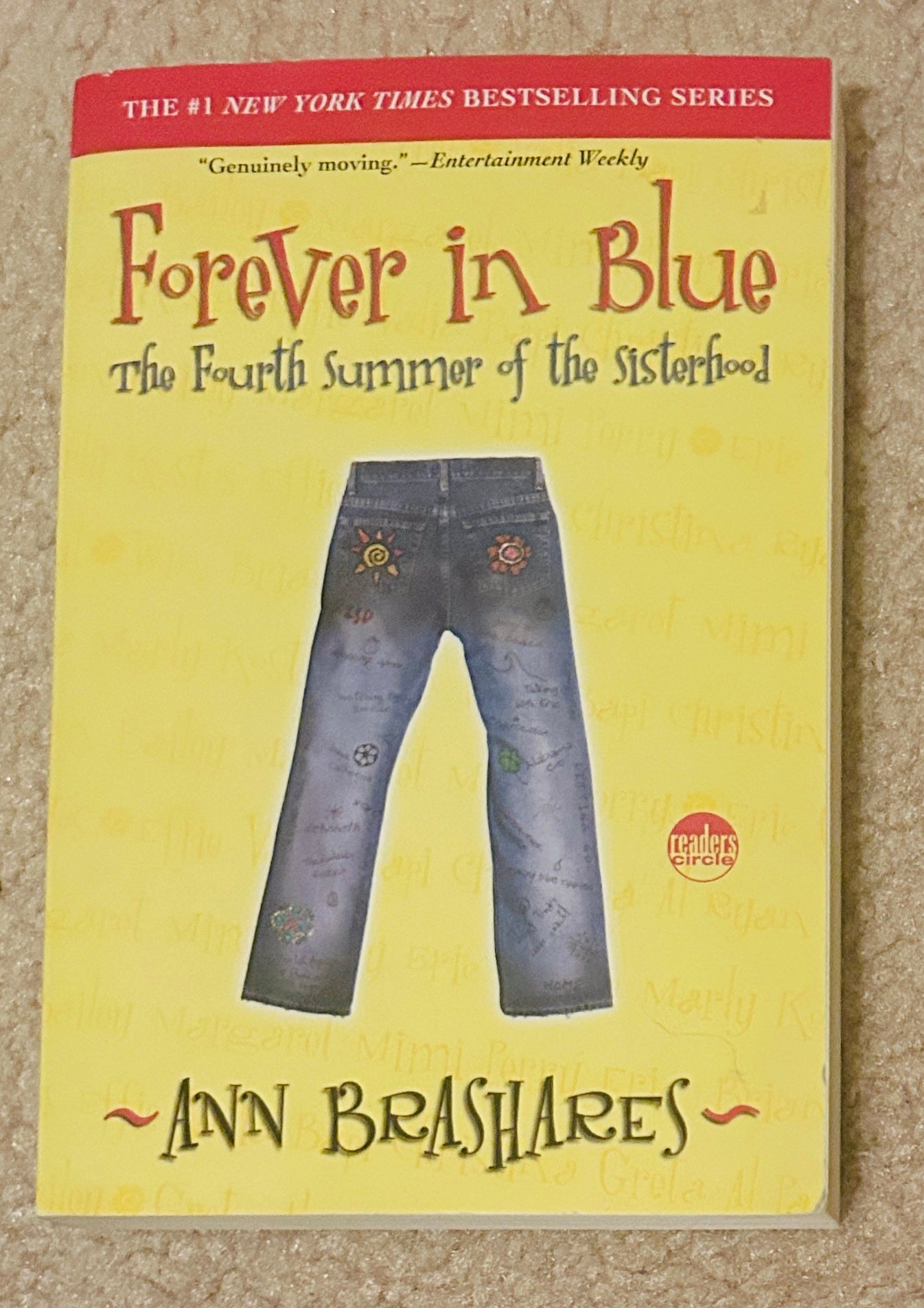 #15 Sisterhood of the Traveling Pants #4 Forever in Blue