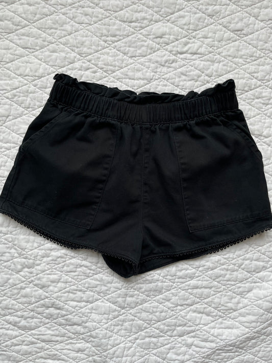 Seller #113 Girls Crewcuts Black Shorts Size 10