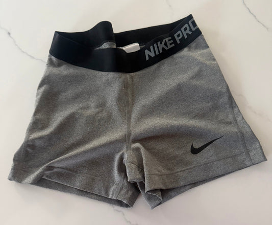 #104 Women’s Nike Pro Shorts - Grey - Small