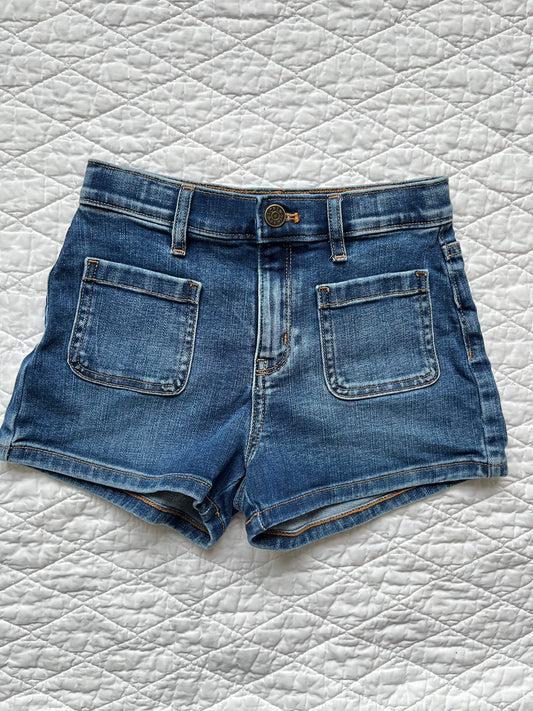 Seller # 113 Girls Crewcuts Jean Shorts Size 8