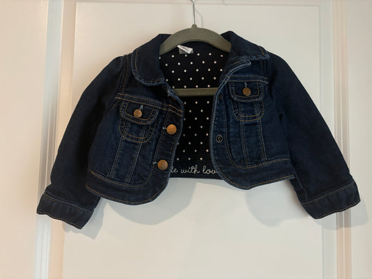 #98B - 6-12 Mo - Gap - EUC Denim Jacket