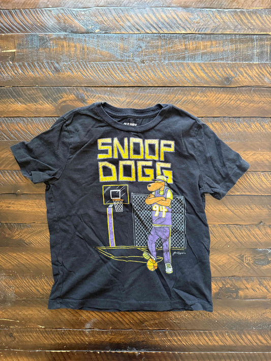 134 Old Navy Boys Snoop dogg shirt 6/7