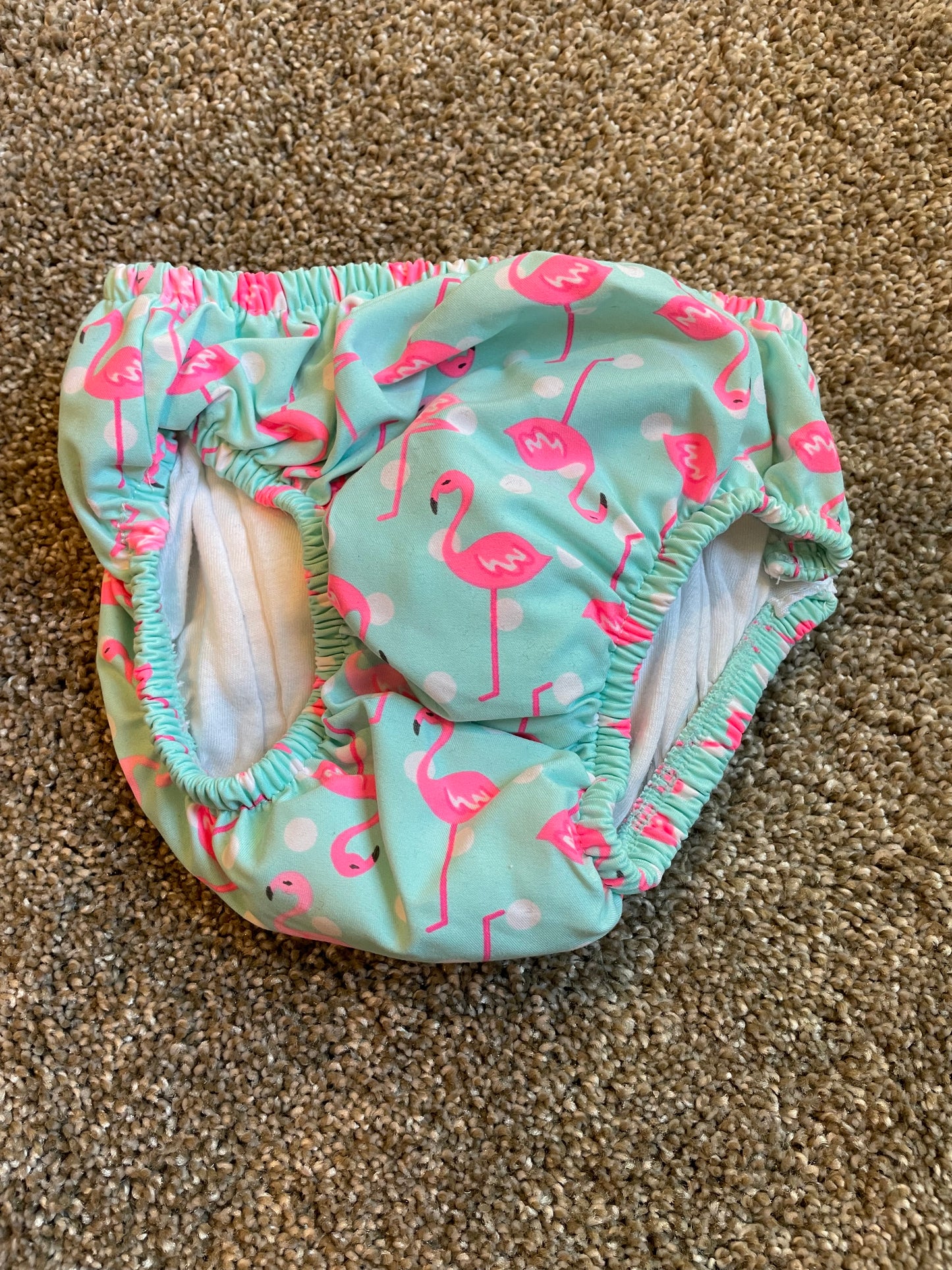 Girls 6-12 month reusable swim diaper
