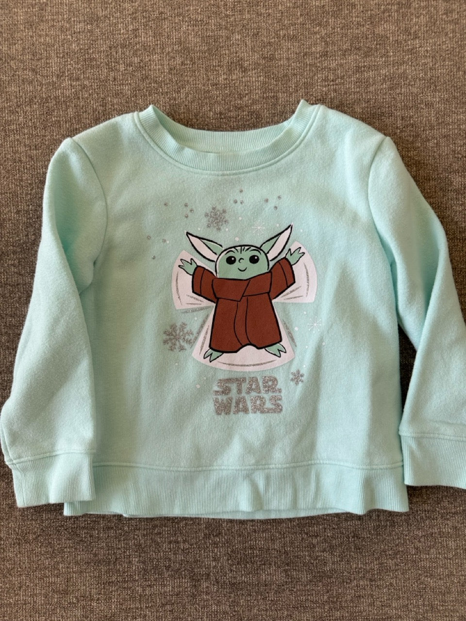 Seller #114 Jumping Bean Star Wars Grogu sweatshirt girls size 3T