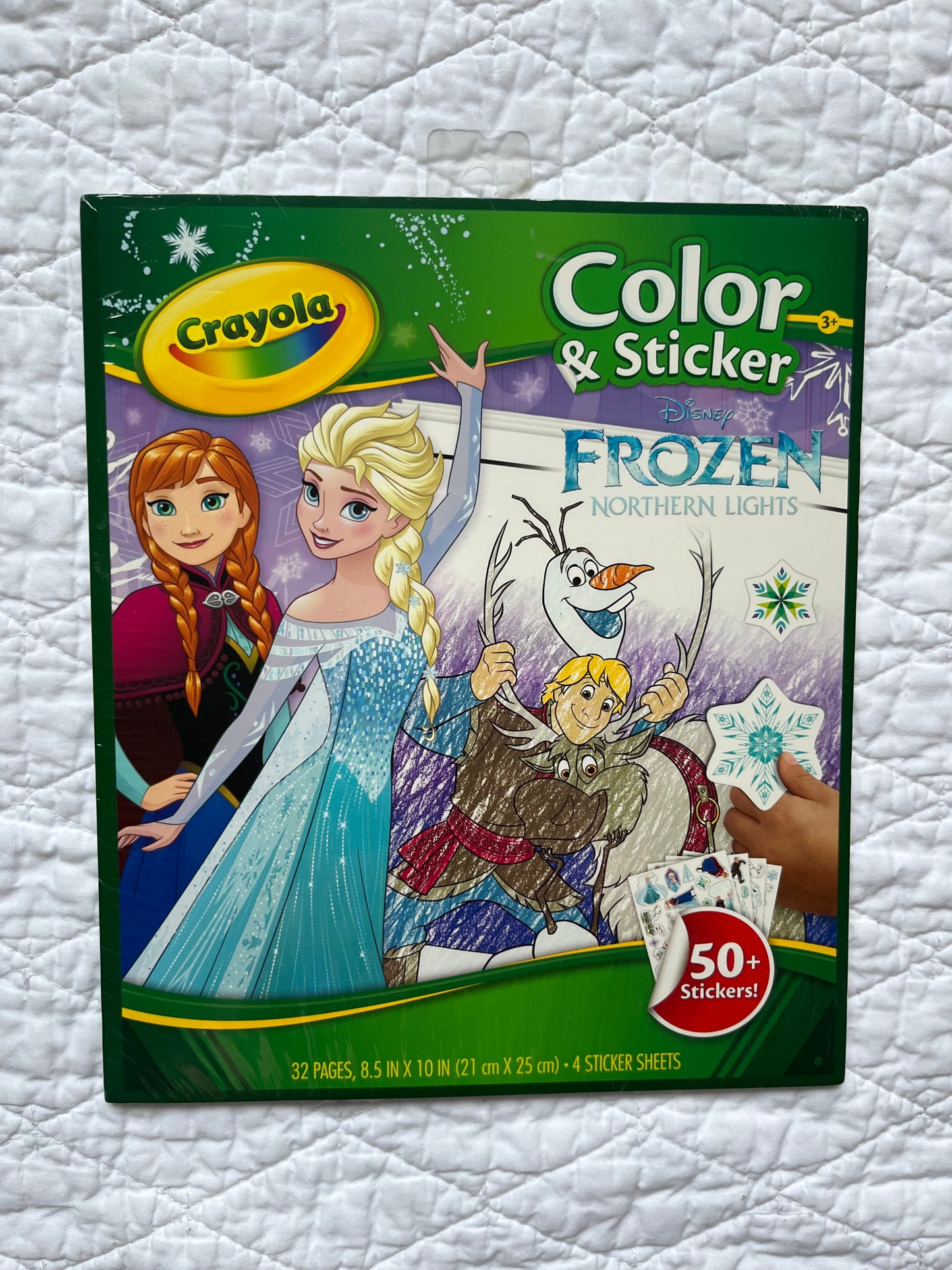 Seller #113 NEW Disney Frozen Color and Sticker Sheets
