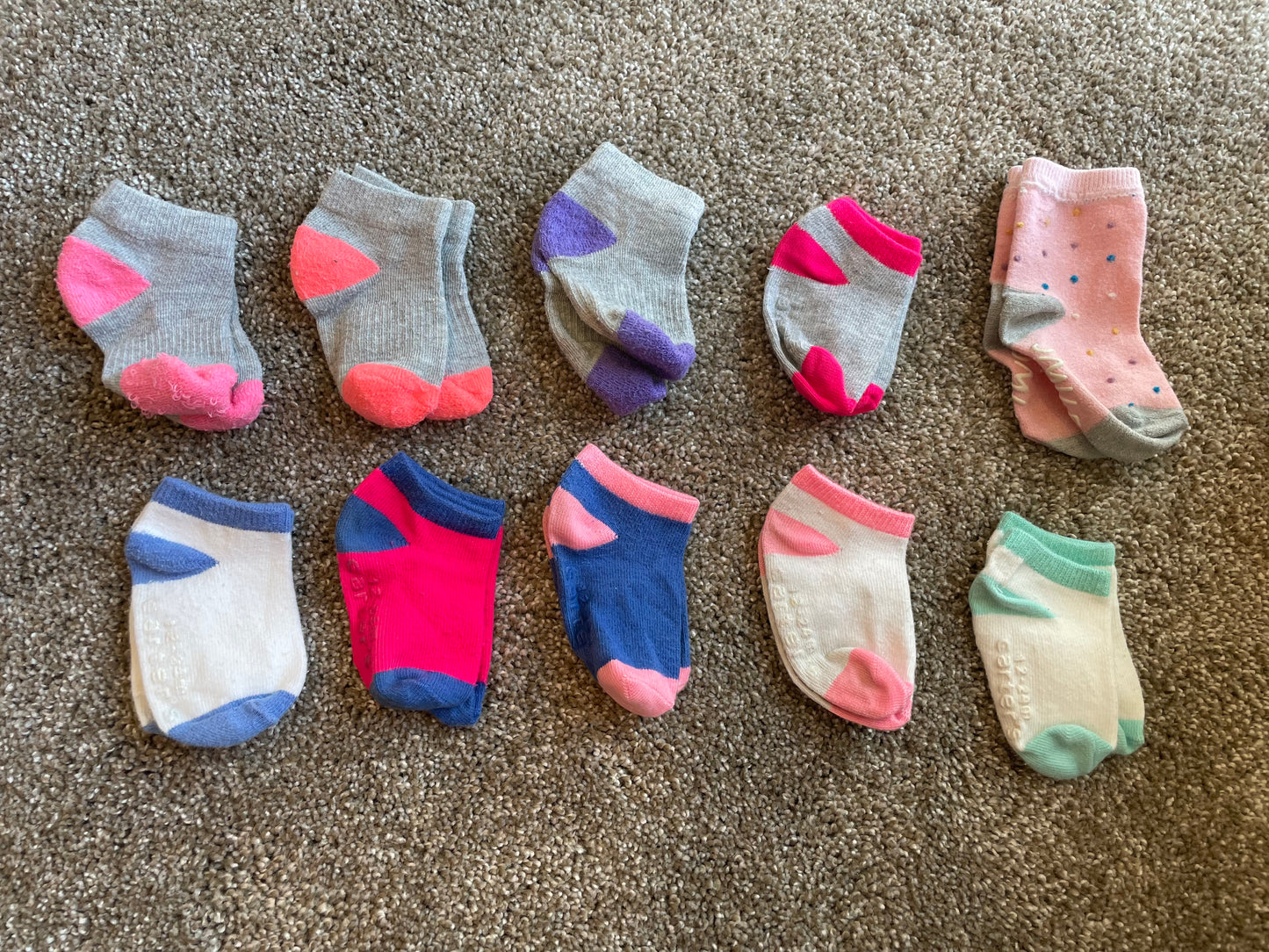 Girls 12 month sock bundle