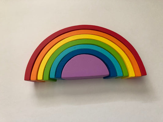 Wooden Montessori Rainbow