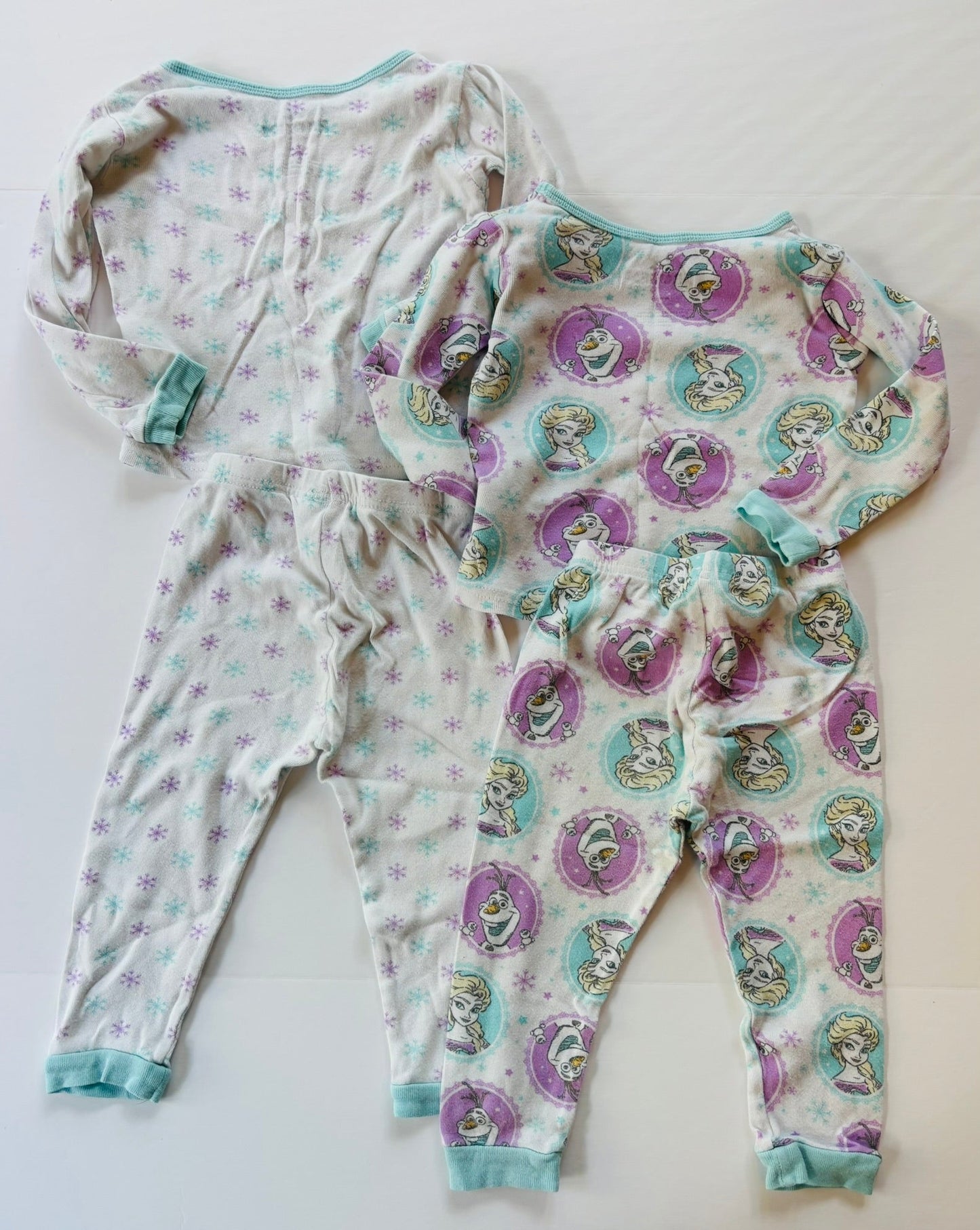 #101 Disney Frozen Pajama Bundle Girls Size 2T
