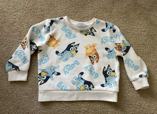 Seller 10- Bluey girls 4T sweatshirt