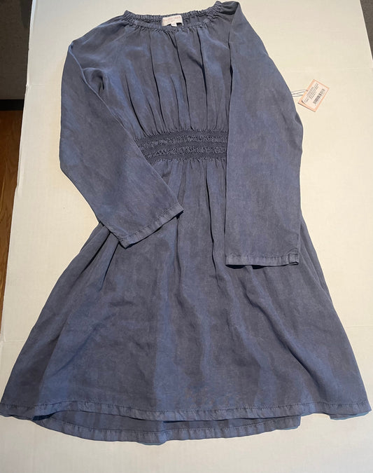 Seller 148 New With Tags bella dahl blue long sleeve dress size 14 REDUCED