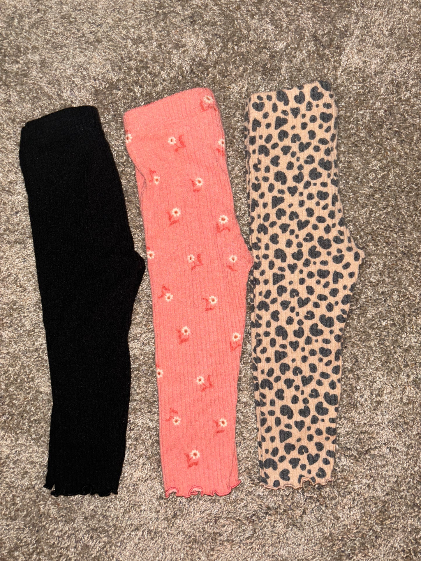 #20 *REDUCED* Cat & Jack Ribbed Leggings Bundle 18 months