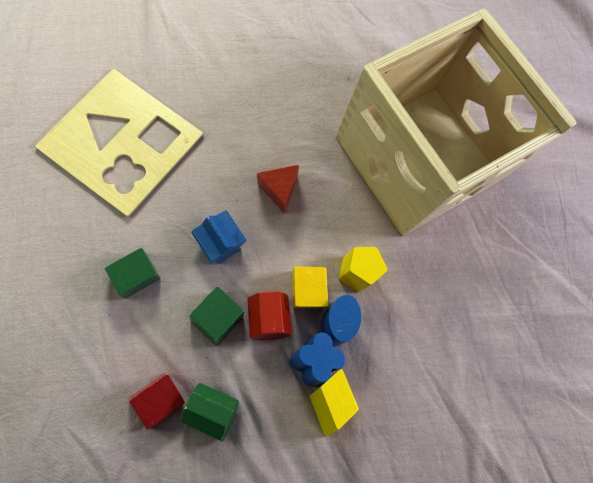 #103 Melissa and Doug Wooden Shape Sorter