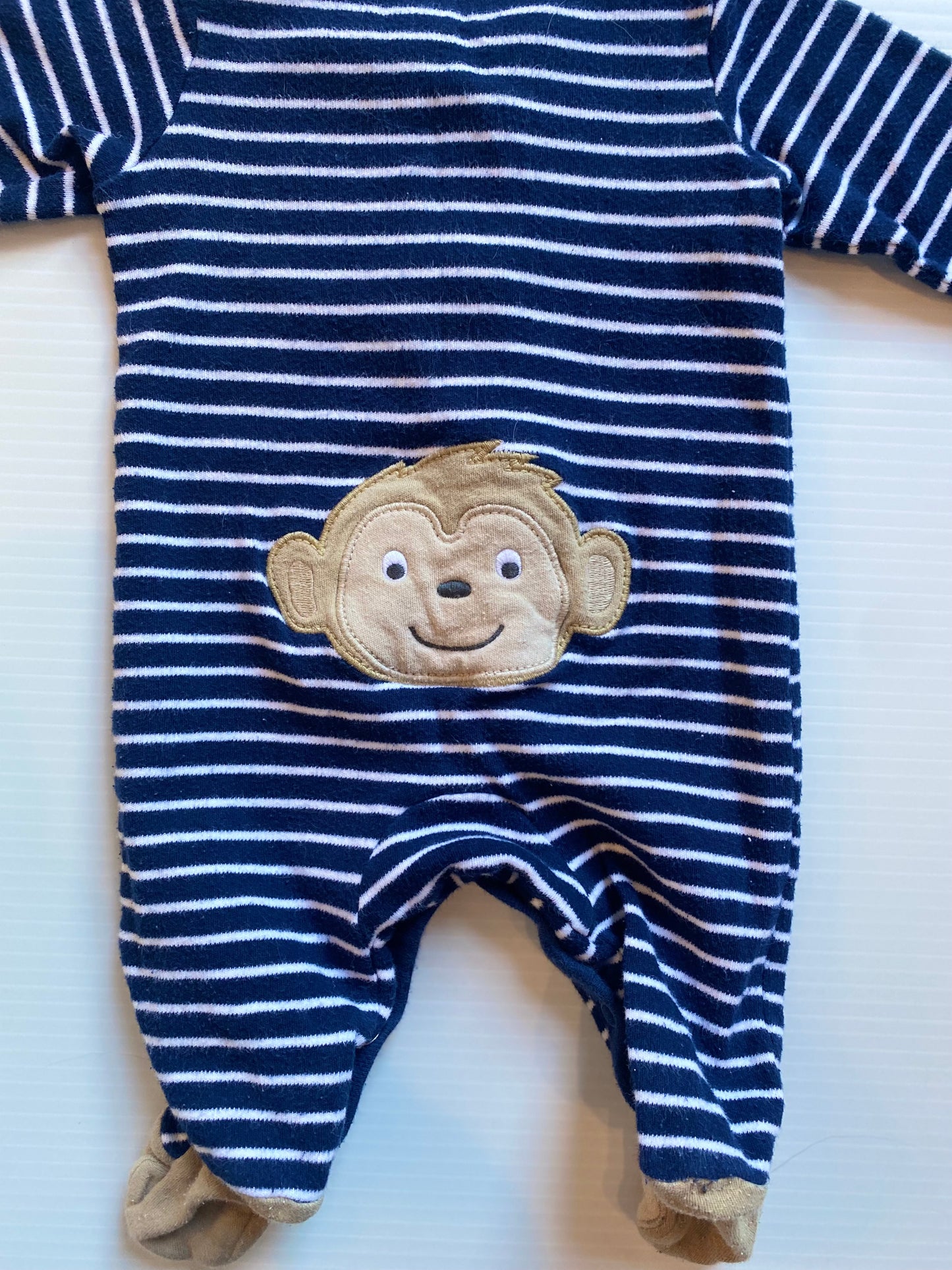 Seller #168 Carters Boy 3m Set of 4 Footed One Pieces