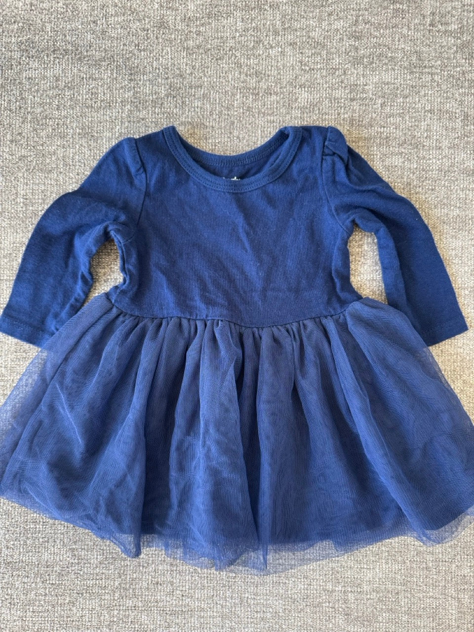 Seller #114 Carters navy tulle dress girls size 3 months