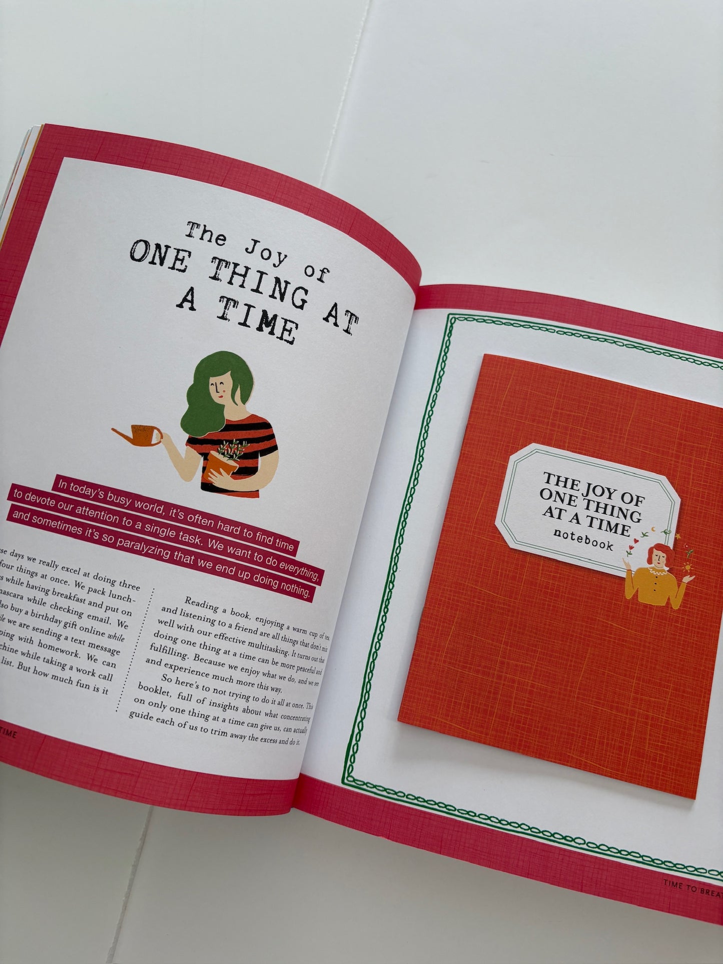 Seller #105 - A Book That Takes Its Time NEW
