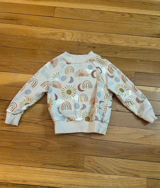 Seller 128 - Little Sleepies Desert Sunrise Sweatshirt 18M