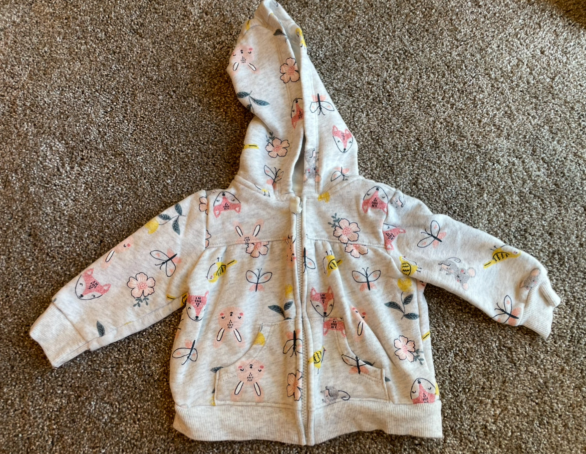 Seller 10- Carters 6 month sweatshirt