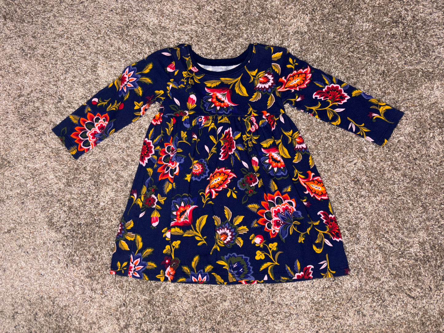 #20 Old Navy Long Sleeve Dress 12-18 months