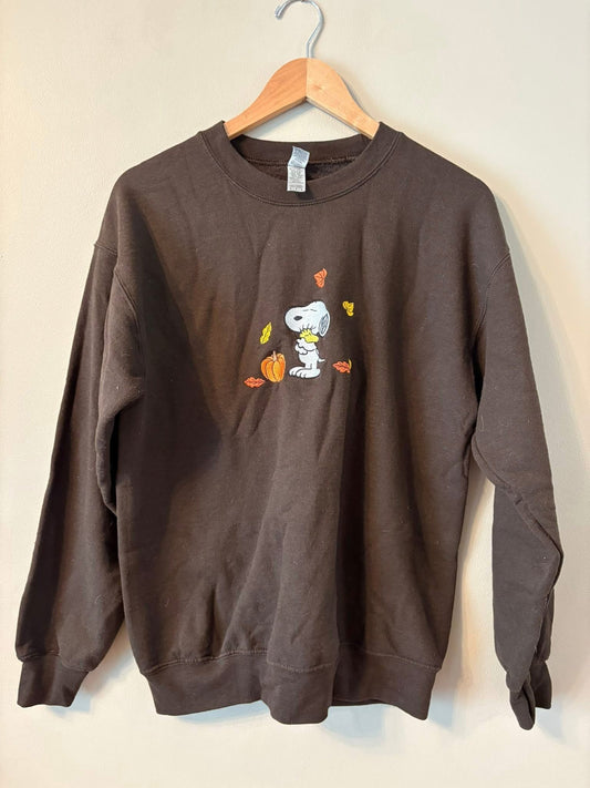 #133 **REDUCED** Fall Snoopy Medium Crewneck