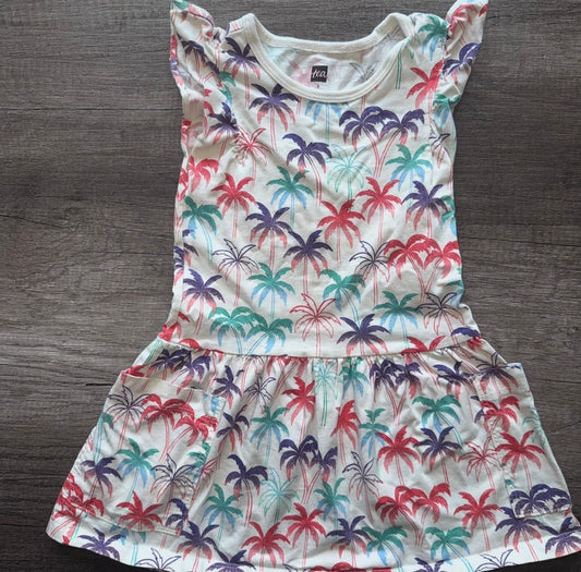 #140- Size 3T Tea Collection Dress