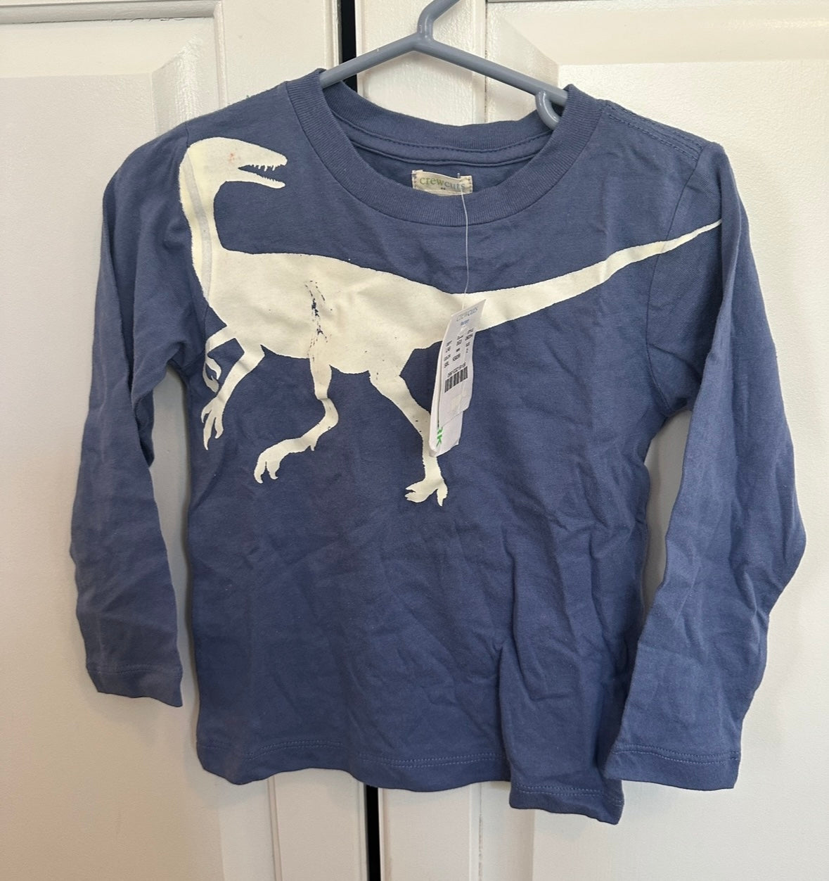 #43 Crewcuts NWT l/s glow in the dark shirt size 2