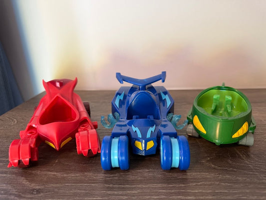 #9 PJ Masks Hero Vehicles (Owl Glider, Cat-Car, Gekko-Mobile)