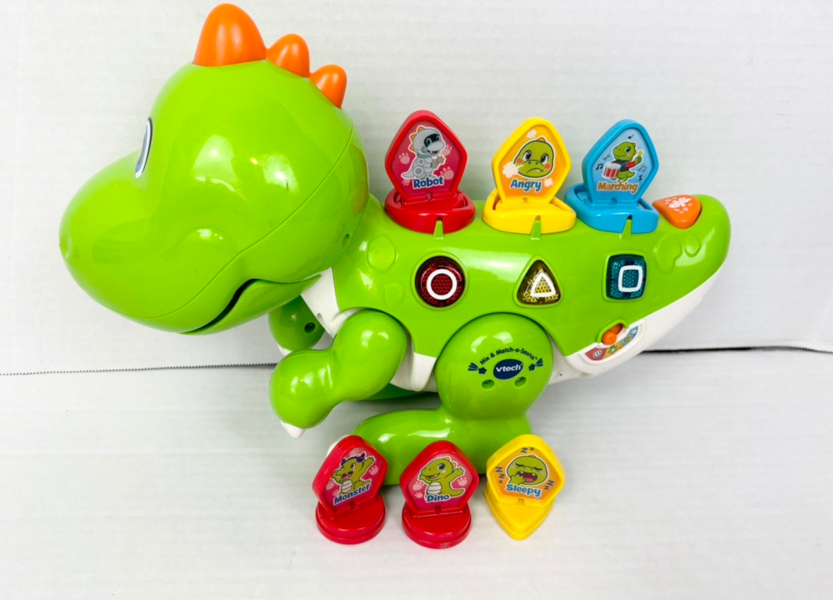 #14 VTech Mix and Match-a-Saurus, Dinosaur Learning Toy