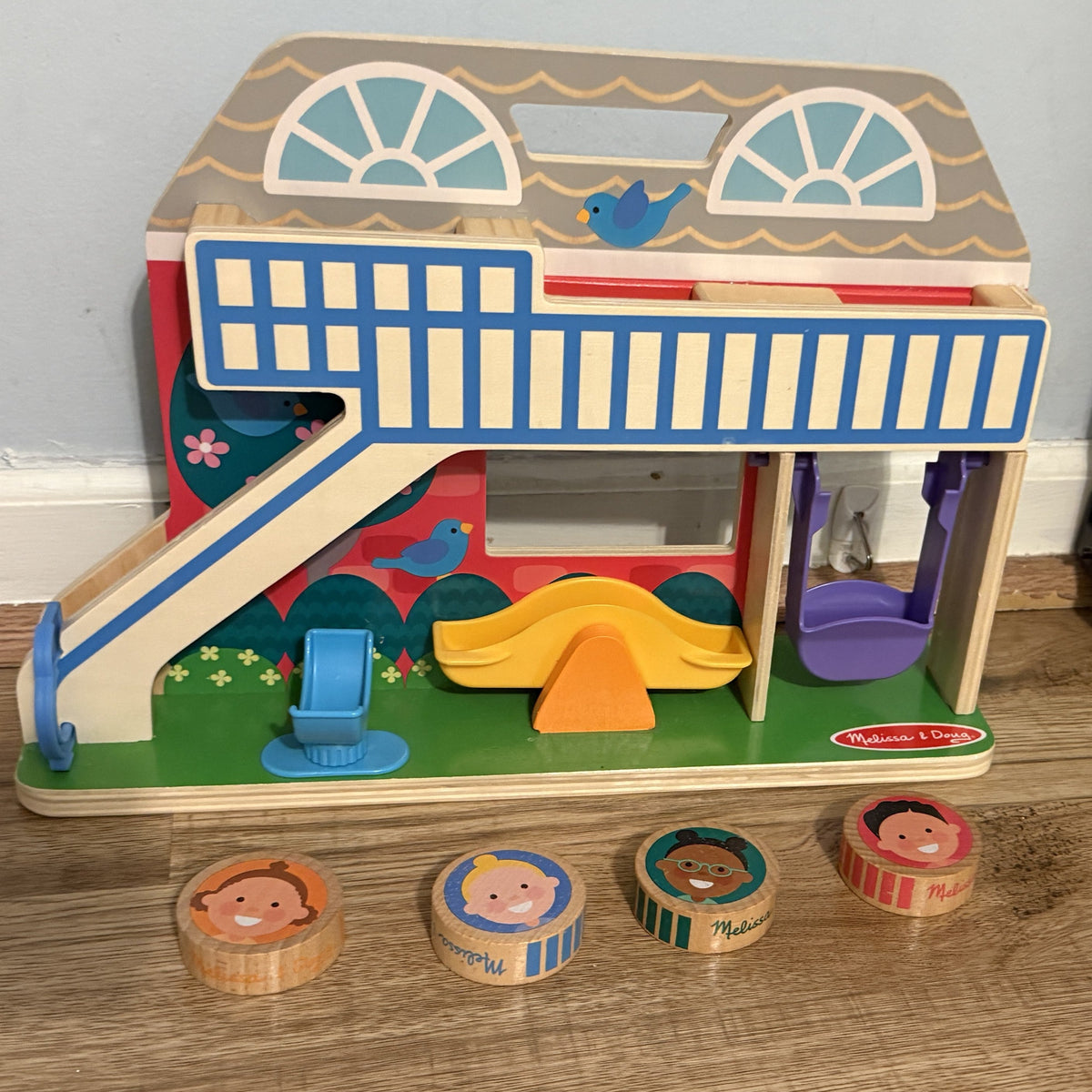 #103 Melissa and Doug Go Tots Schoolyard Tumble