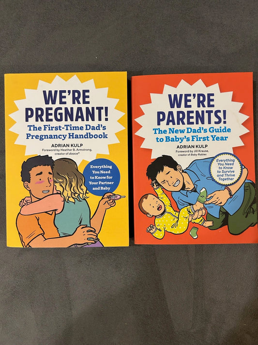 Seller 128 - We're Pregnant and We're Parents Book Bundle