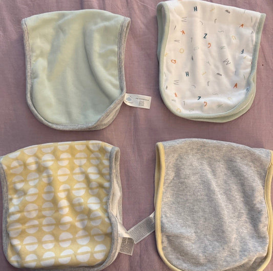 #103 Cloud Island Burp Cloth Bundle