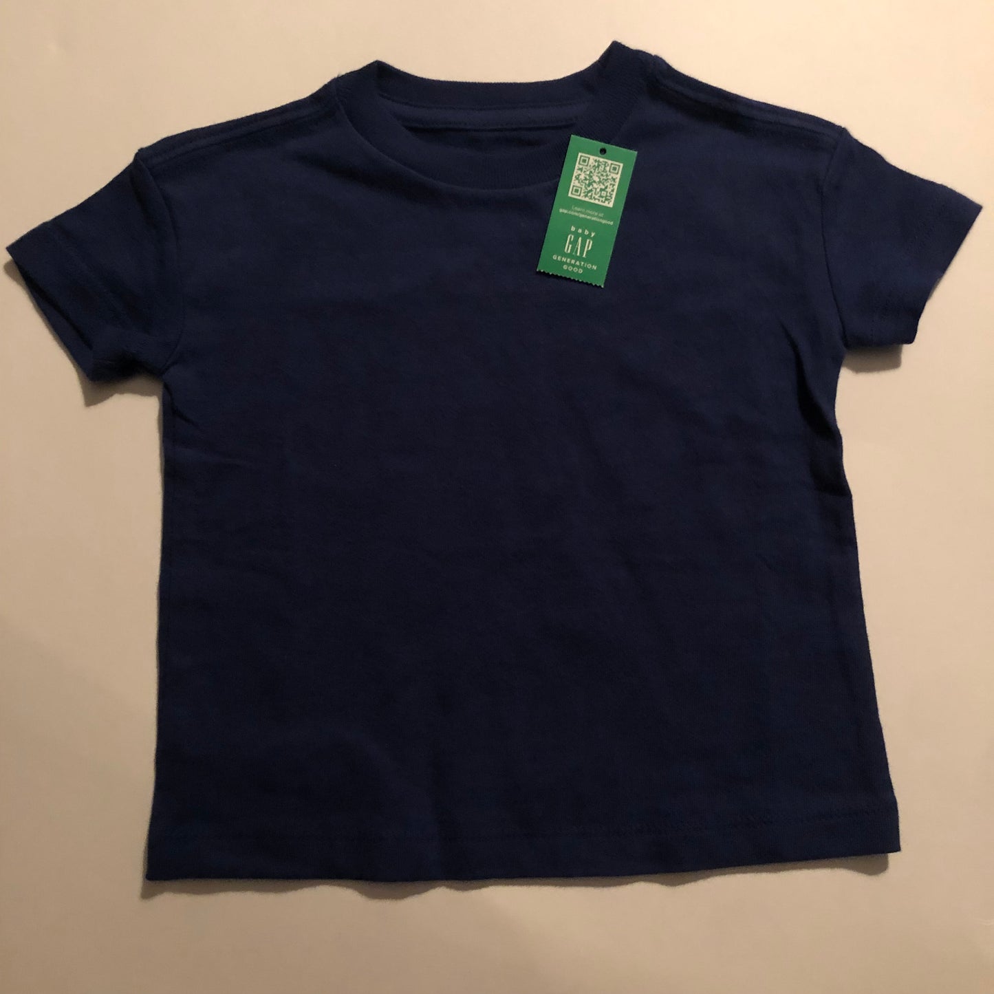 6-12m NWT Boys Baby Gap Generation Good Blue Shirt