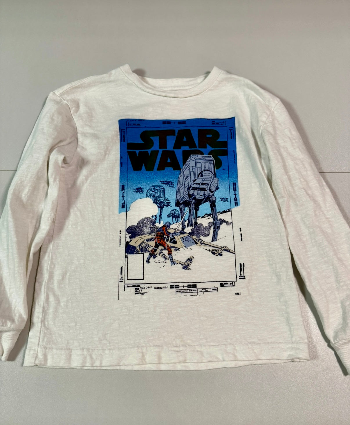 #155 Reduced! GAP Star Wars long sleeve shirt, size small