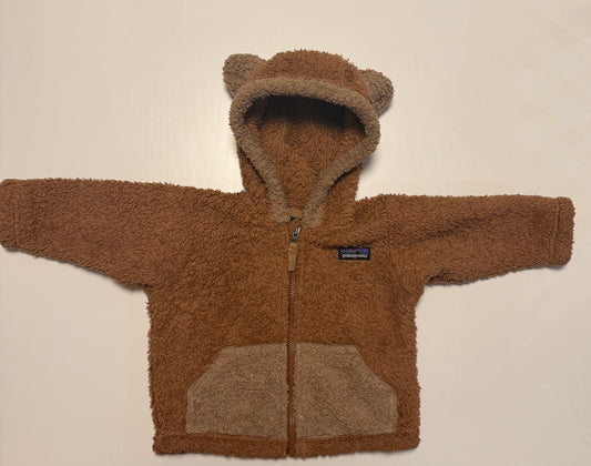 #93 Patagonia teddy coat size 3-6 months