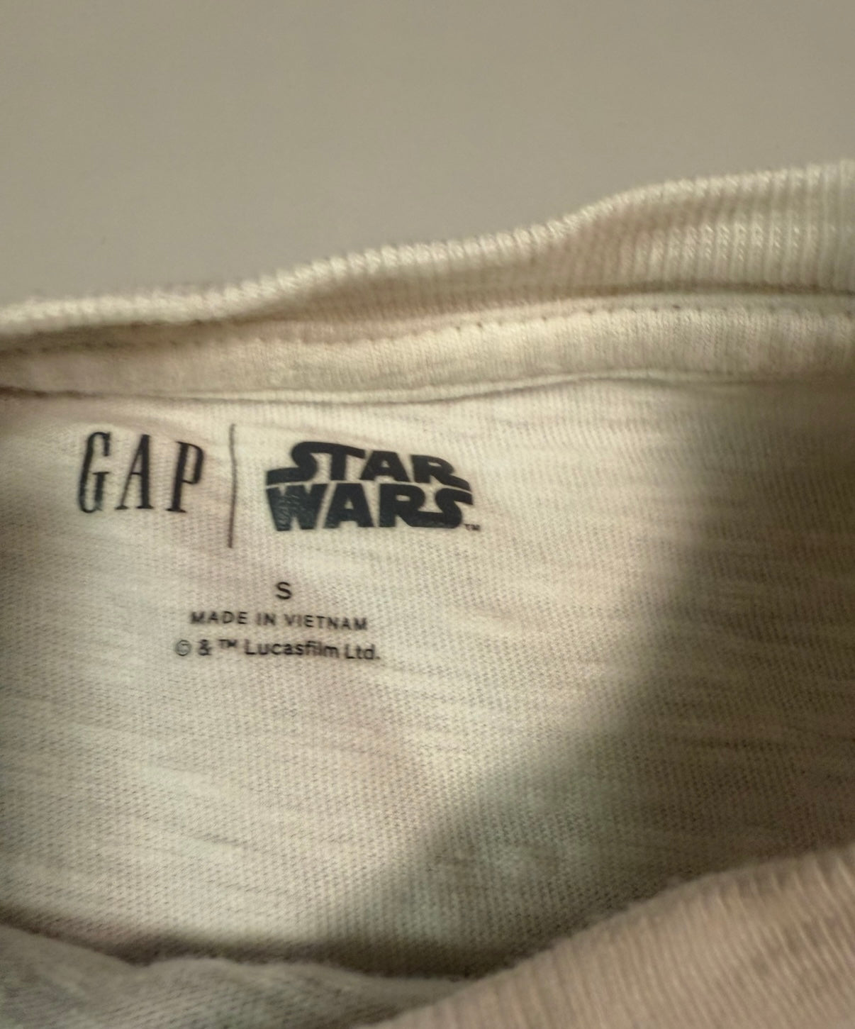 #155 Reduced! GAP Star Wars long sleeve shirt, size small