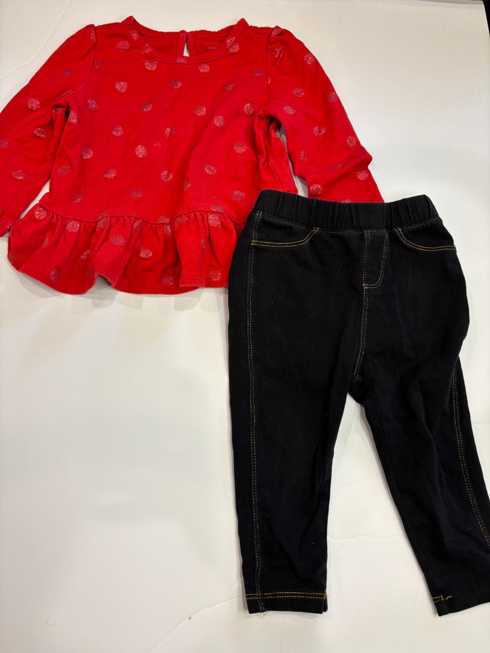 #86A girls 12-18mo baby gap outfit