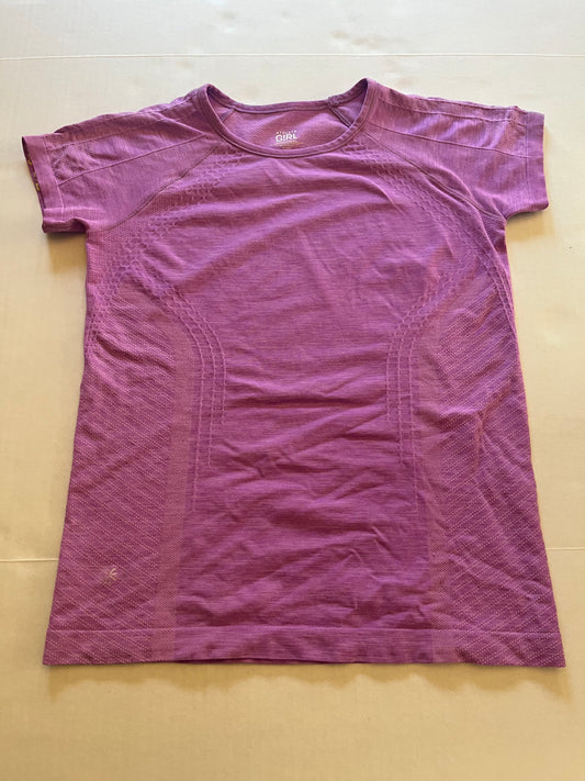 Seller 148 EUC Athleta Girl purple tshirt size 12