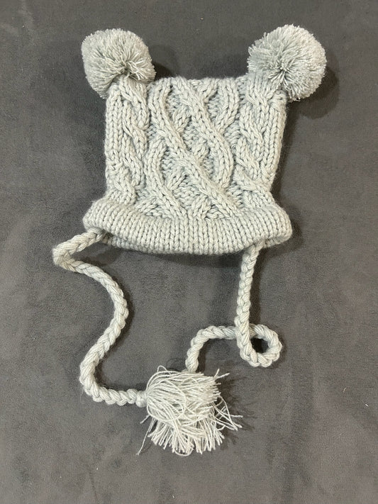 Seller 128 - Blueberry Hill Hand Knit Winter Hat 3-6M
