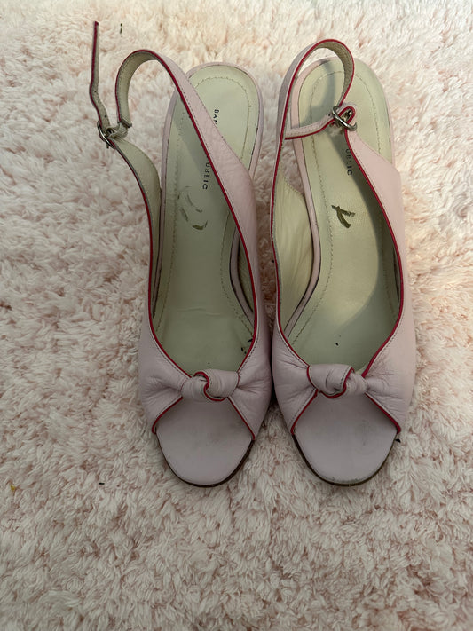 Banana Republic Women’s Pink Heels Shoes Sz 7