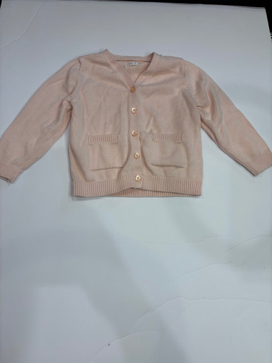 #86A girls 12-18mo baby gap sweater, light pink