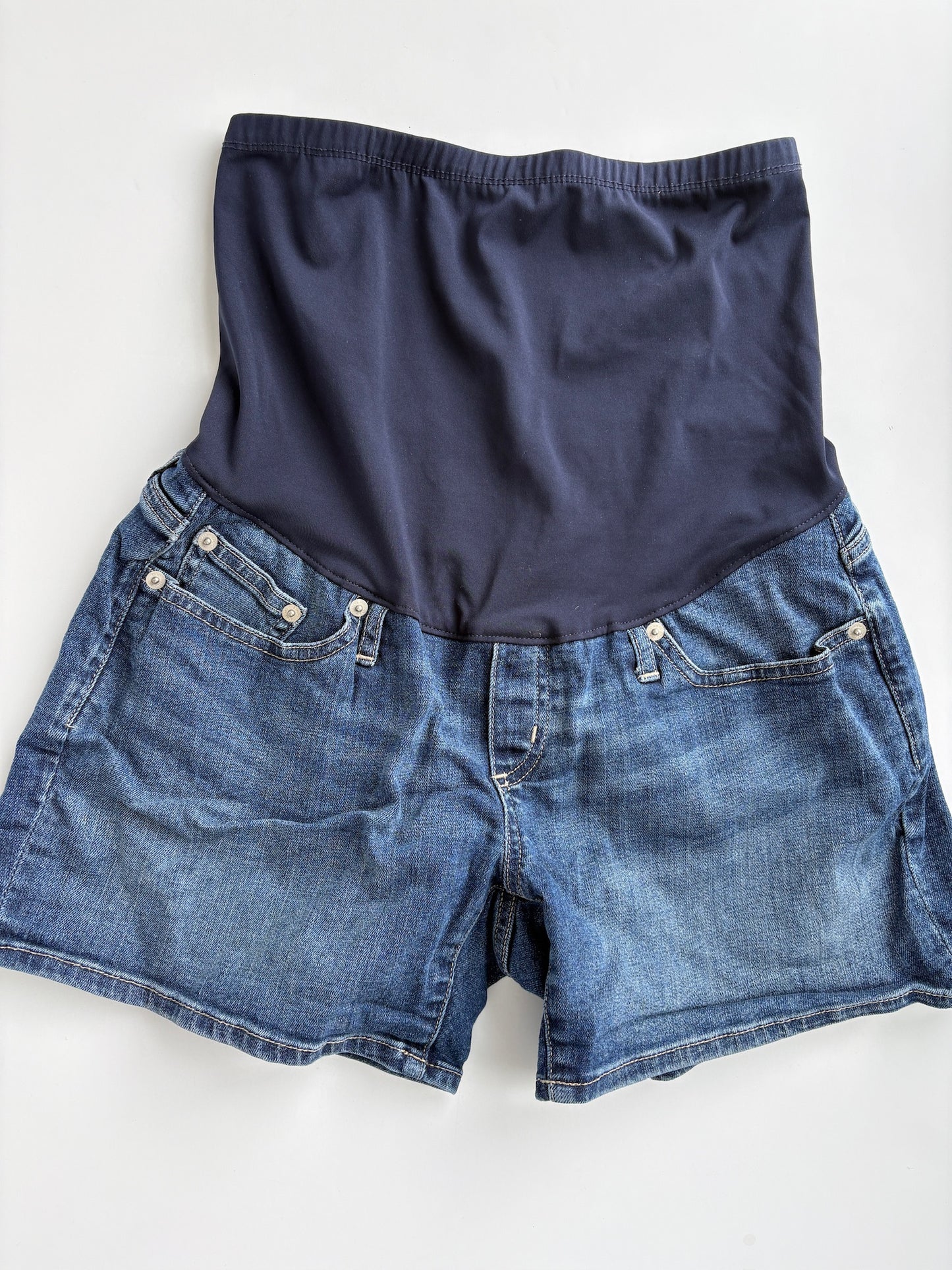 Seller #105 - Maternity Size 2 Gap Jean Shorts GUC