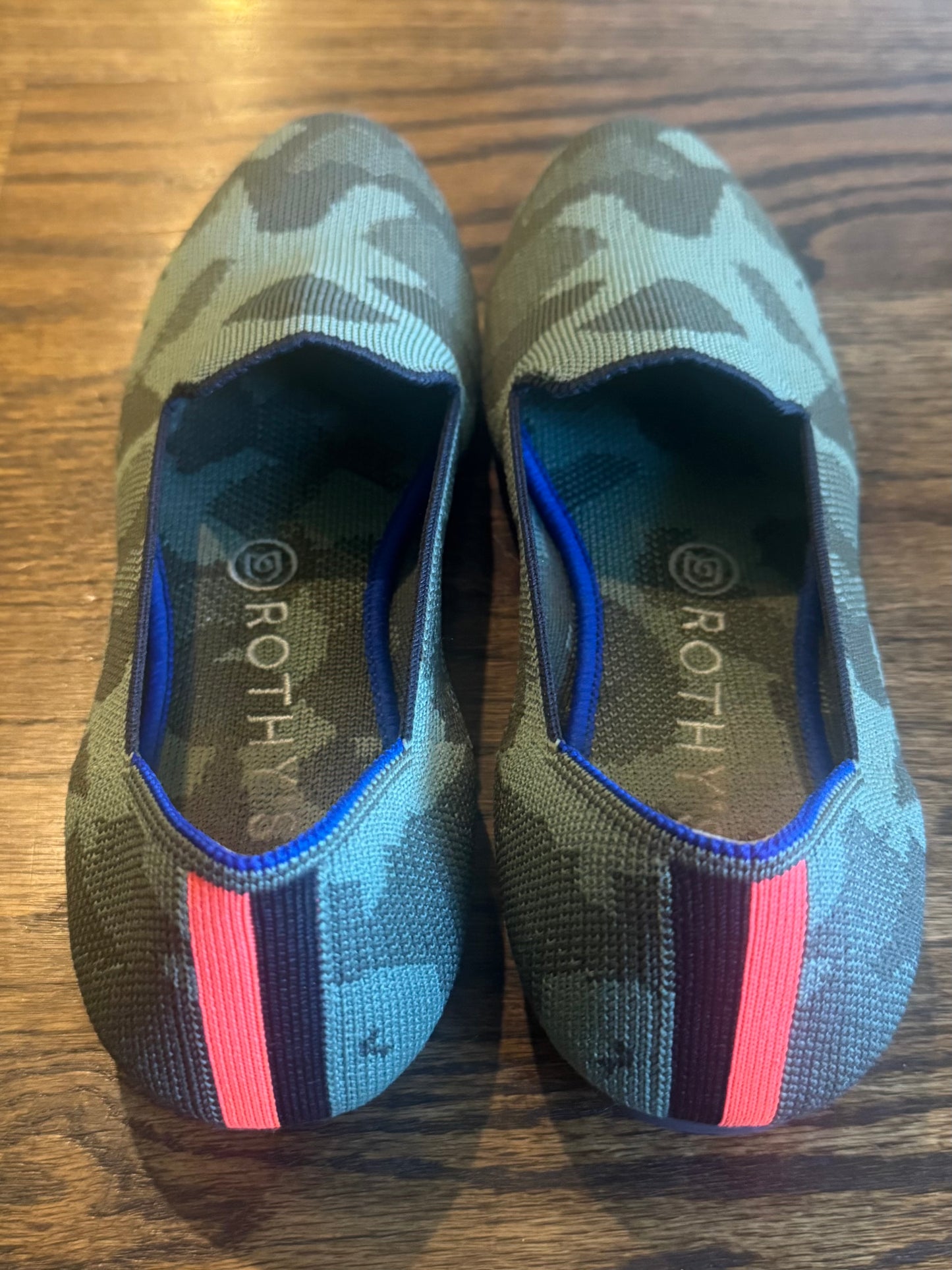 Seller #172 Rothy’s Women’s Camo Shoes Size 8.5, fits like 8