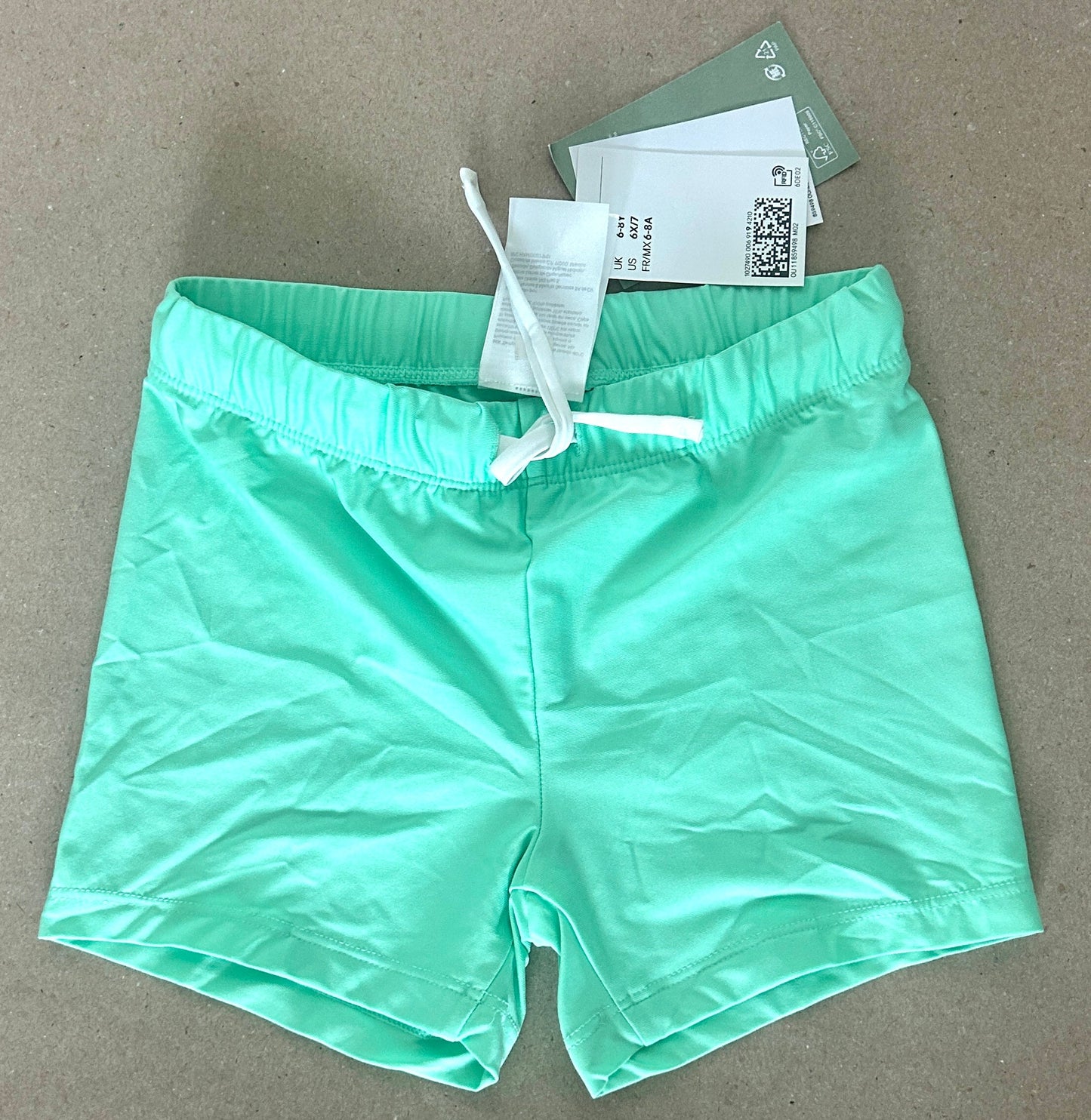 #15 H&M 6/8 NWT Swim Shorts (Fits smaller-read description)