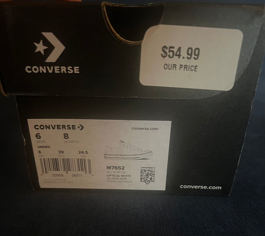 Women’s Converse - Size 8 - White