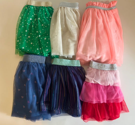 #75 Tulle Skirt Bundle 2T