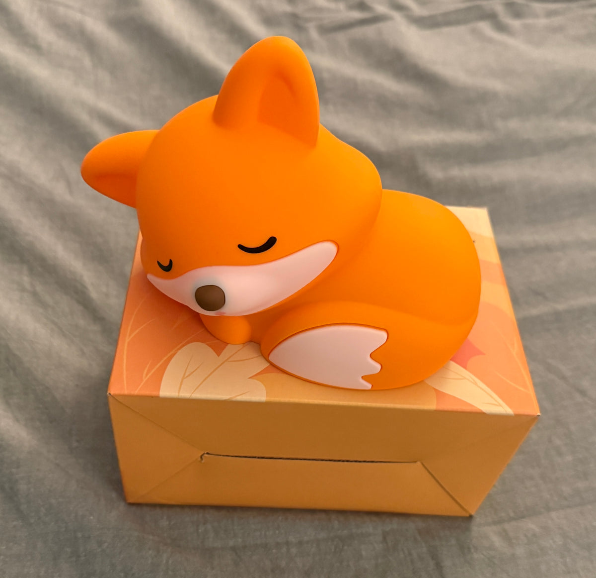 #103 Fox Silicone Soft Nightlight NIP